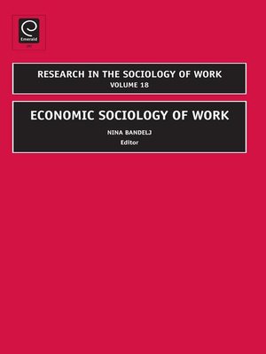 cover image of Research in the Sociology of Work, Volume 18